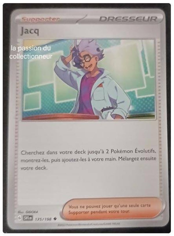 Carte pokémon de Jacq 175/198 peu commune