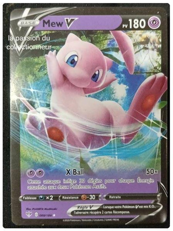 Carte pokémon de Mew V 069/189