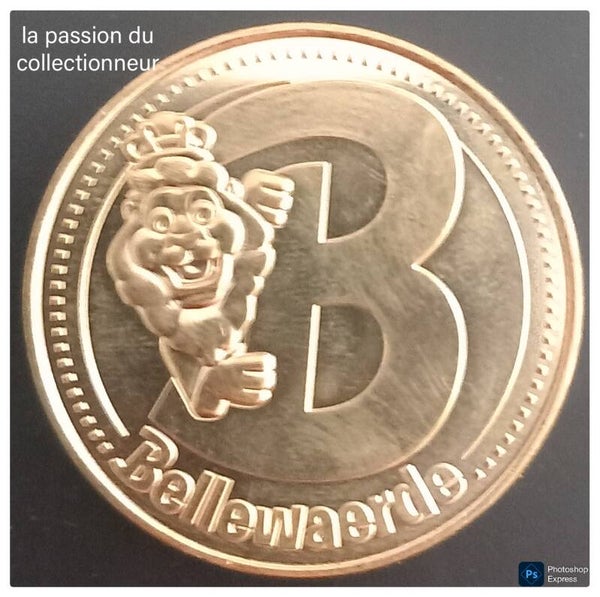 Jeton de la monnaie de Paris Bellewaerde année 2026