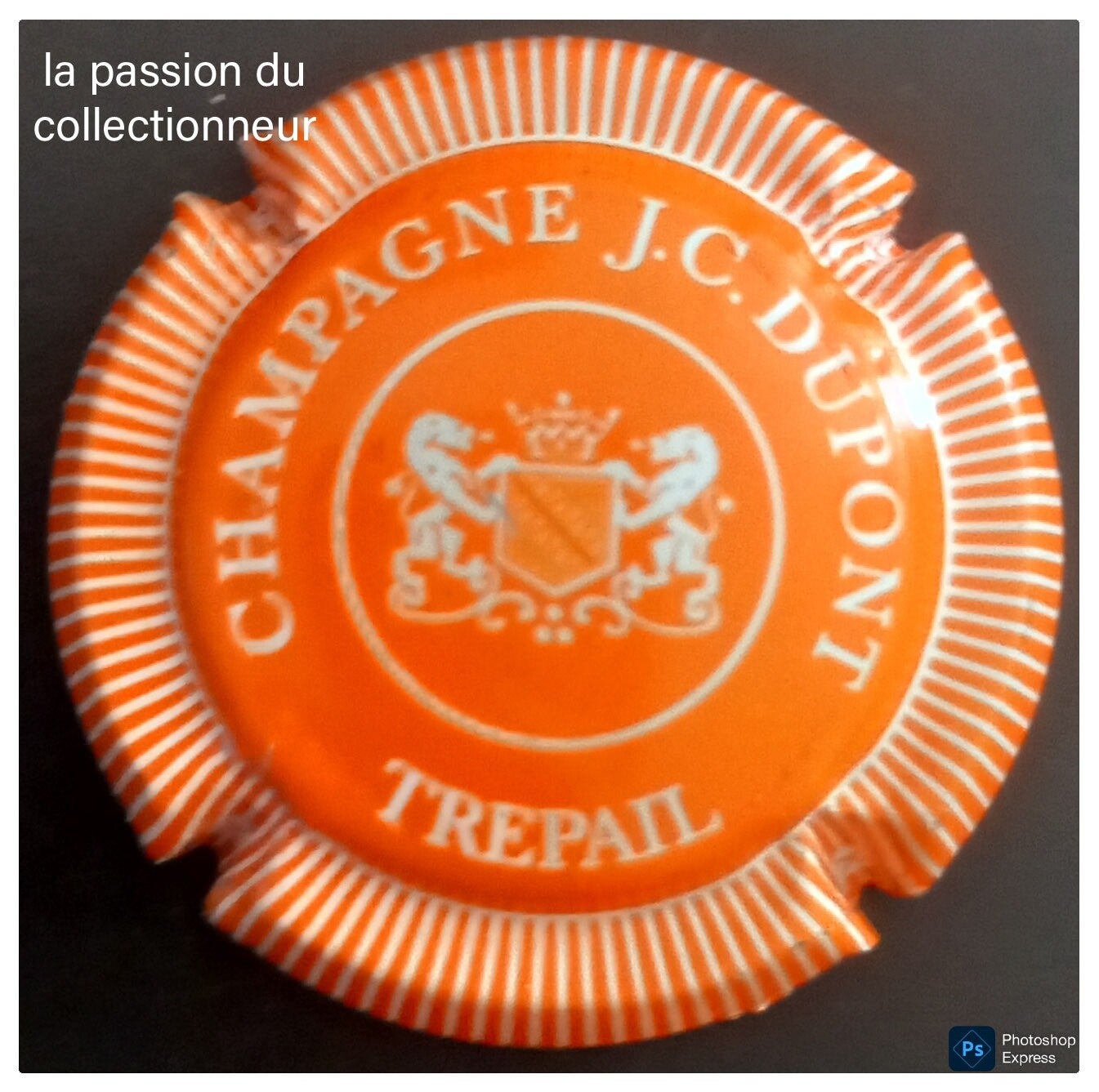 Capsule de champagne Dupont J.C