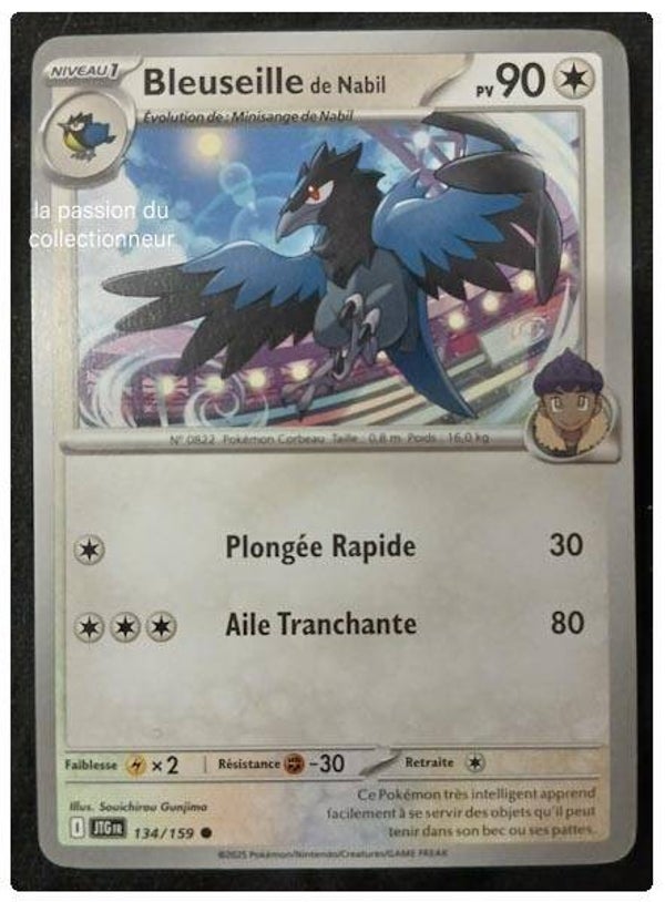 Carte pokémon de Bleuseille 134/159 commune