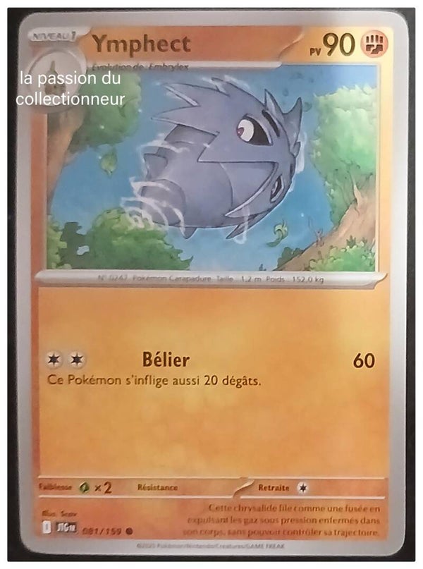 Carte pokémon de Ymphect 081/159 commune