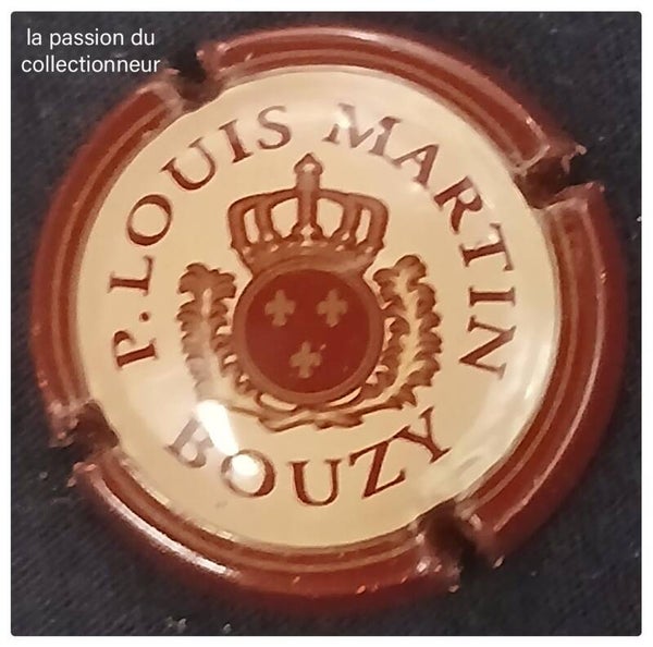 Capsule de champagne Martin P Louis