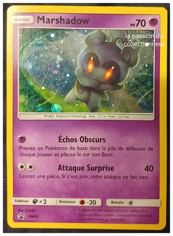 Carte pokémon de Marshadow SM93
