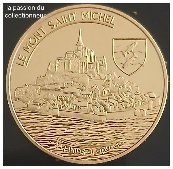 Médaille souvenir du Mont Saint Michel Normandie