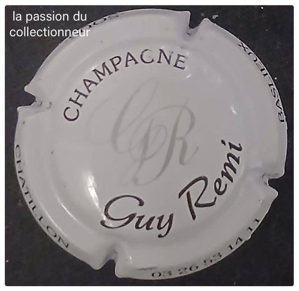 Capsule de champagne Guy Remi