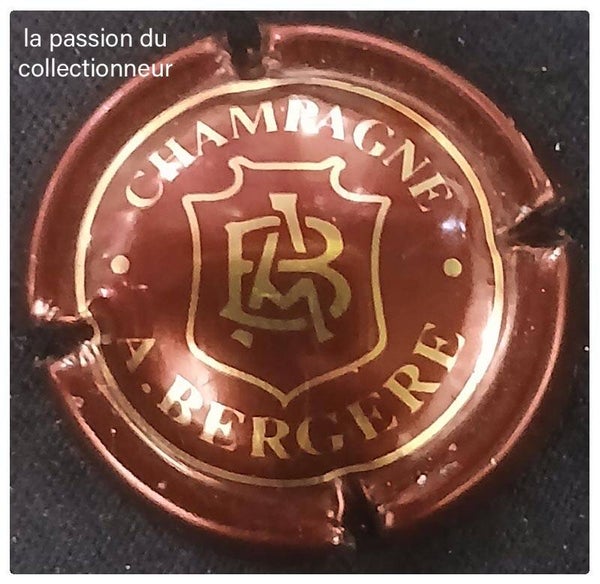 Capsule de champagne Bergére André