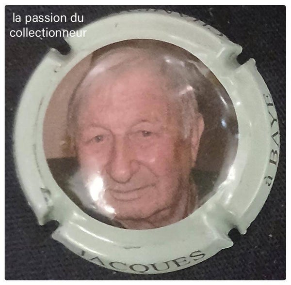 Capsule de champagne Jacques Yves contour vert pomme