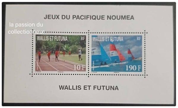 Timbre bloc feuillet de Wallis et Futuna neuf numéro BF 26