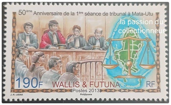 Timbre de Wallis et Futuna neuf numéro 786