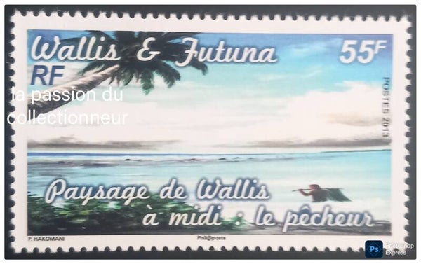 Timbre de Wallis et Futuna neuf numéro 801