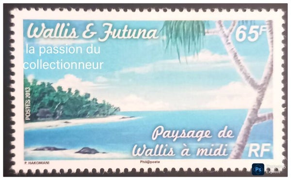 Timbre de Wallis et Futuna neuf numéro 802