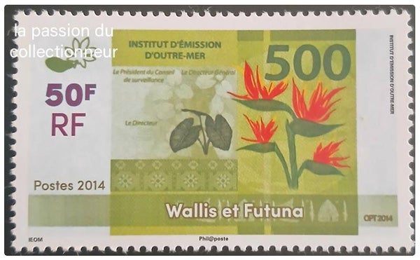 Timbre de Wallis et Futuna neuf numéro 806