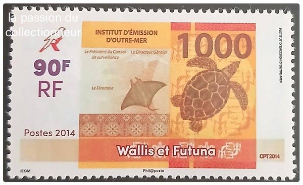 Timbre de Wallis et Futuna neuf numéro 807