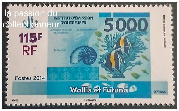 Timbre de Wallis et Futuna neuf numéro 808