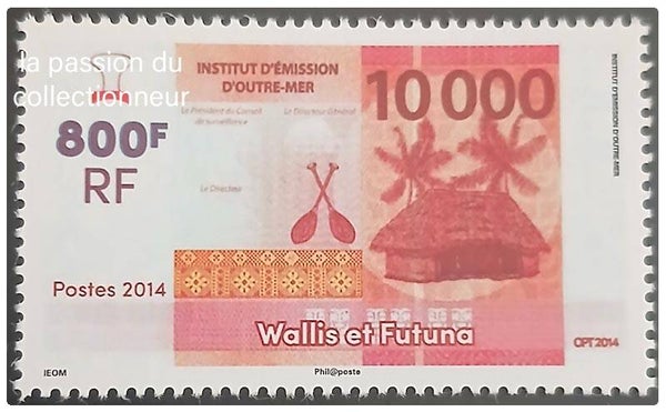 Timbre de Wallis et Futuna neuf numéro 809