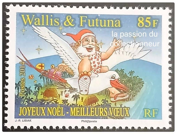 Timbre de Wallis et Futuna neuf numéro 832