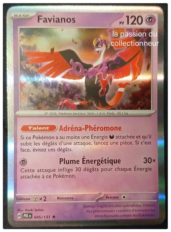 Carte pokémon de Favianos 035/131 holo
