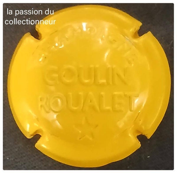 Capsule de champagne Goulin Roualet