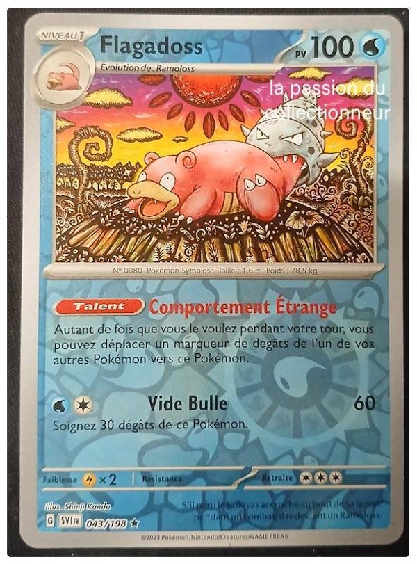 Carte pokémon de Flagadoss 043/198 reverses