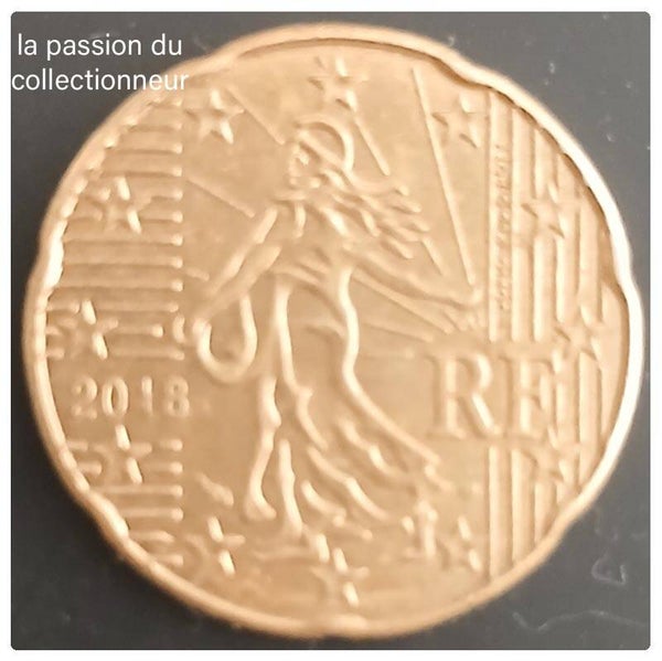 20 centimes de France année 2018