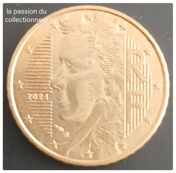 50 centimes d'euro de France année 2024 Marie Curie