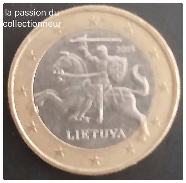 1 euro de Lituanie année 2015
