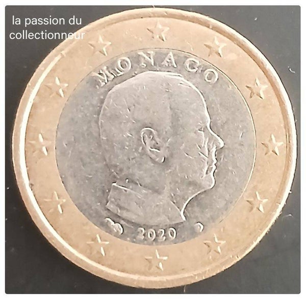 1 euro de Monaco année 2020