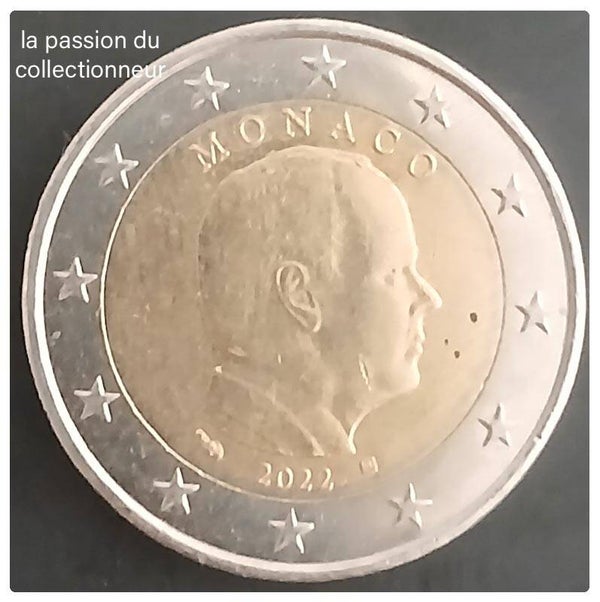 2 euro de Monaco année 2022