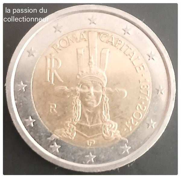 2 euro commémorative 2021 Italie