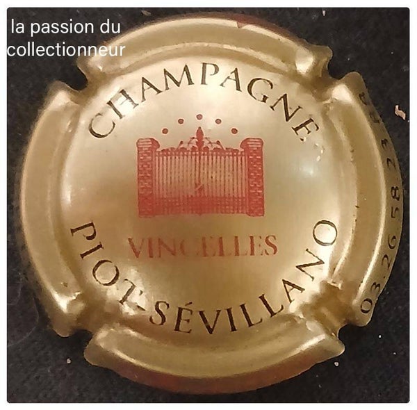 Capsule de champagne Piot Sevillano