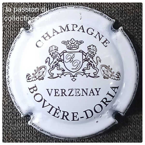Capsules de champagne Boviere Doria bleu clair