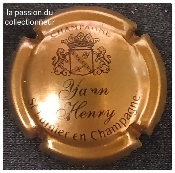 Capsule de champagne Henry Yann