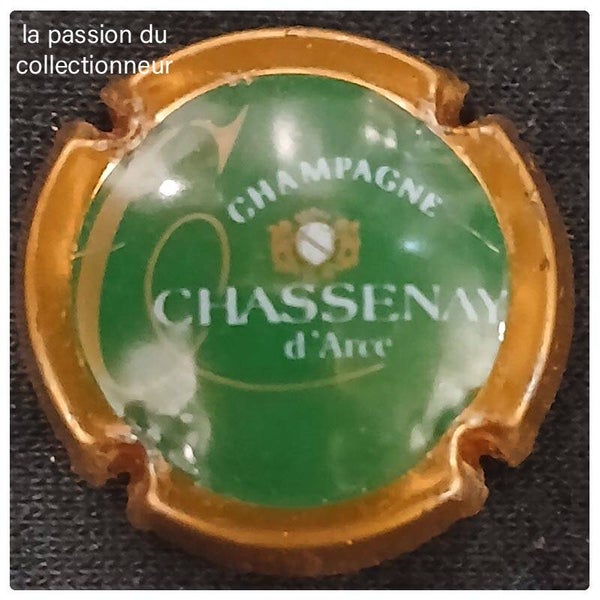 Capsule de champagne Chassenay d'Arce contour or