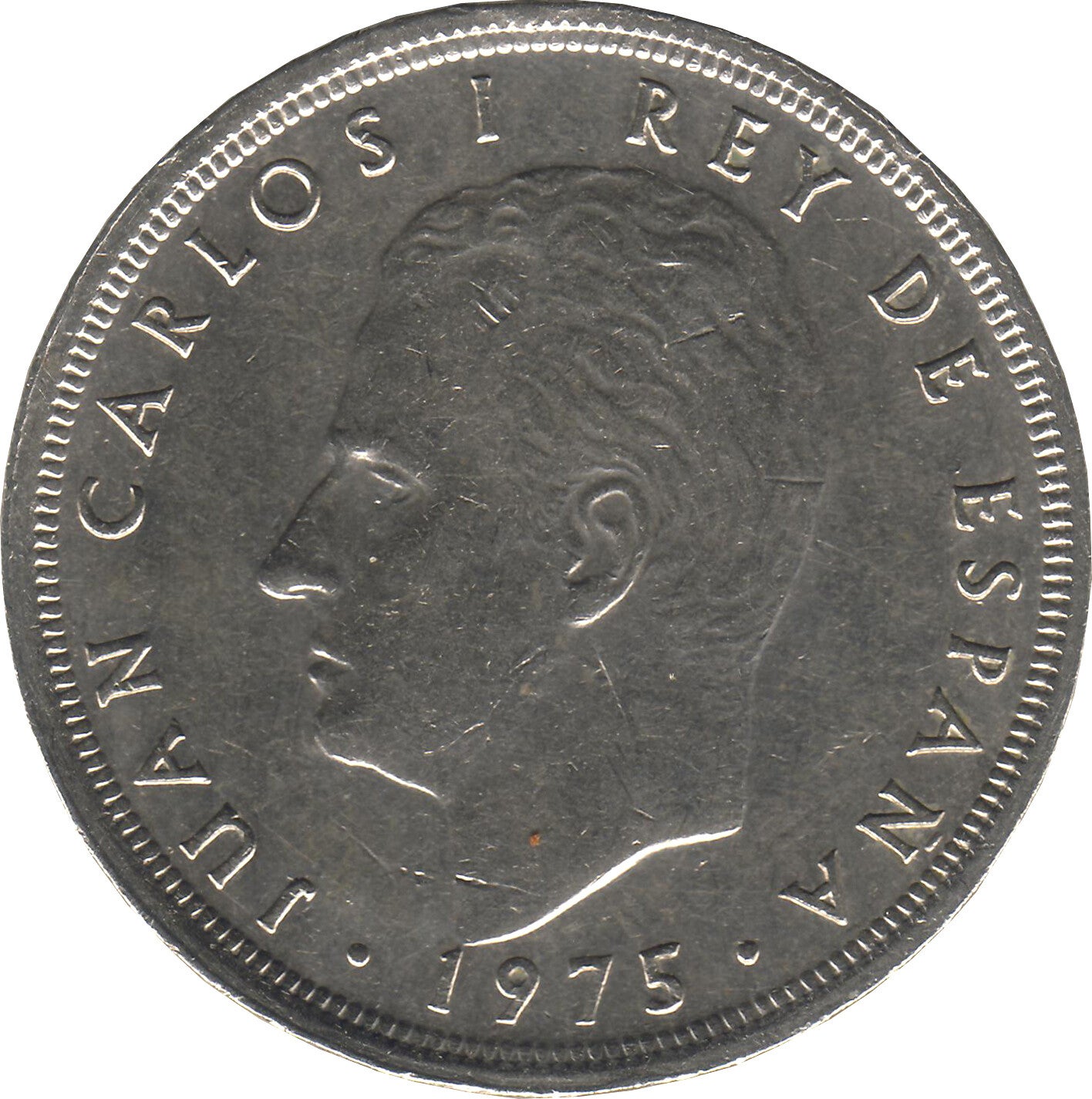 50 pesetas d'Espagne année 1975