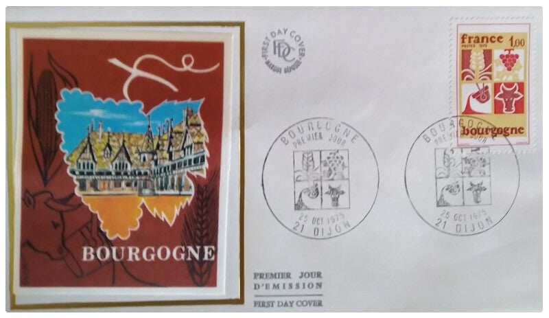 Enveloppe premier jour année 1975