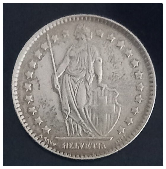 1 franc suisse année 1964B sup