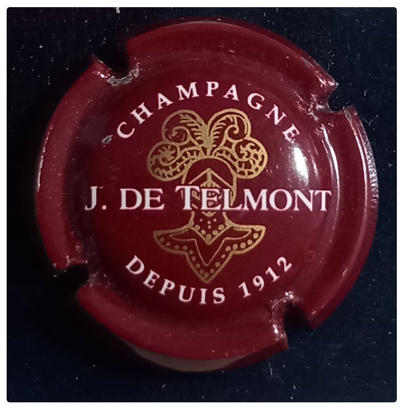 Capsule de champagne J. De Telmont
