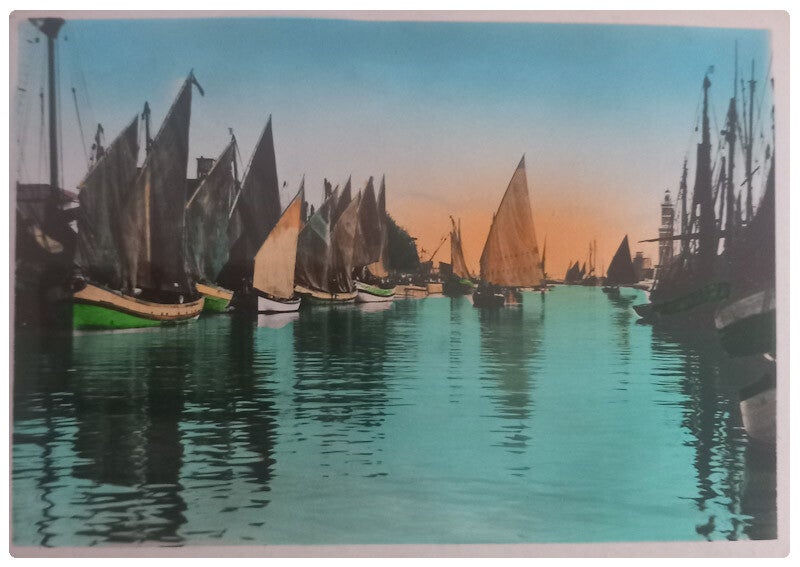 Carte postale thème bateaux