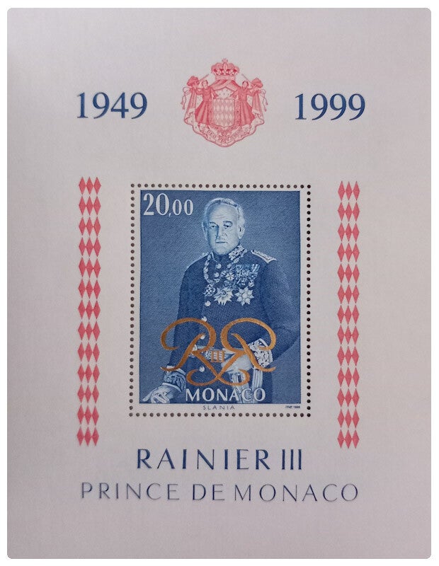 Timbre Feuillet de Monaco neuf numéro 82 ●