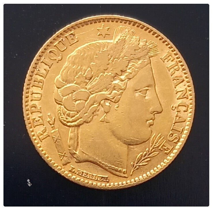 Monnaies or céres année 1850A