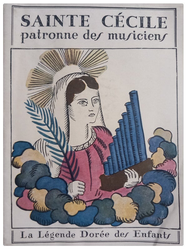 Livre de collection Sainte Cécile patronne des musiciens