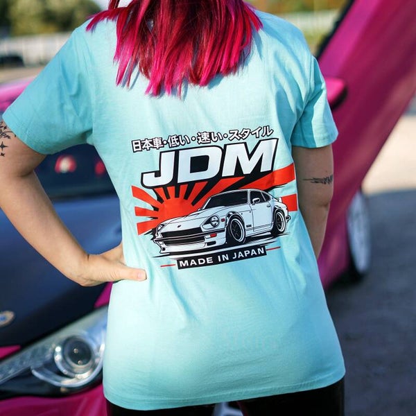 JDM – JDM Japan Style T-Shirt (mint oder lila)