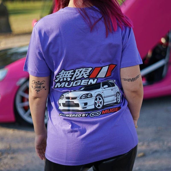 Mugen – JDM Japan Style T-Shirt (mint oder lila)