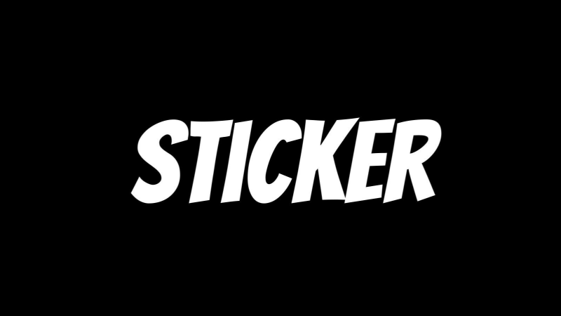 Sticker
