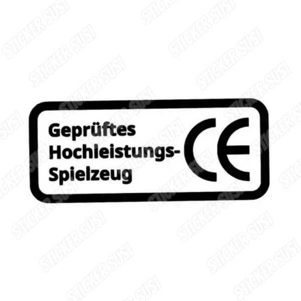 GEPRÜFTES HOCHLEISTUNGSSPIELZEUG