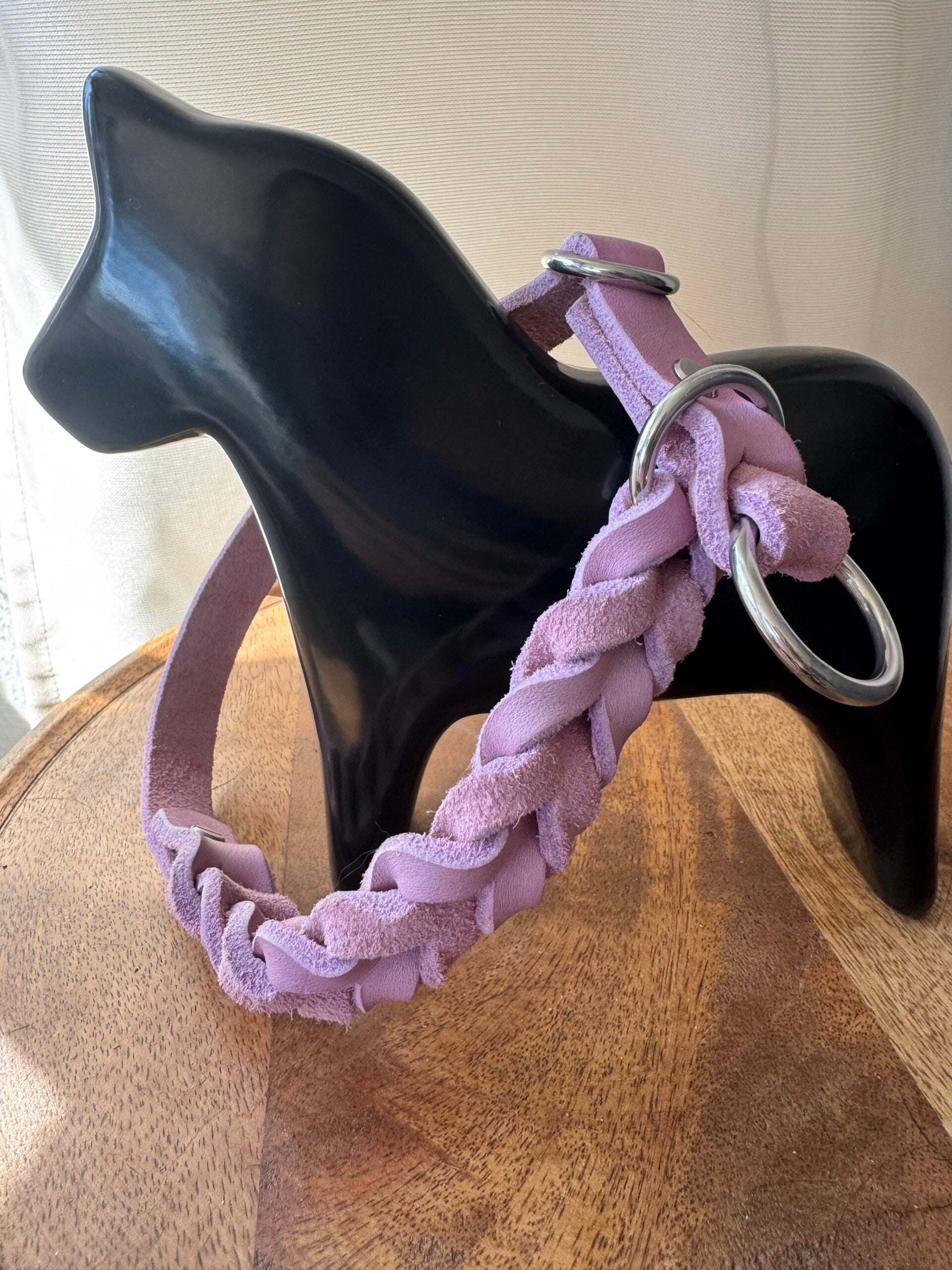 Fettleder Zugstopp Halsband