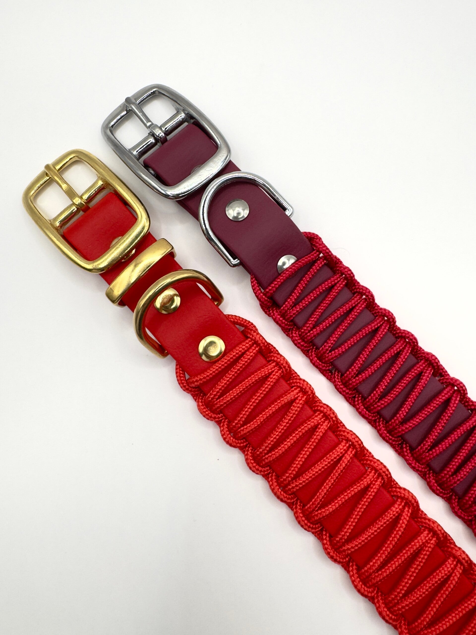 Halsband aus Biothane & Paracord | Design your own