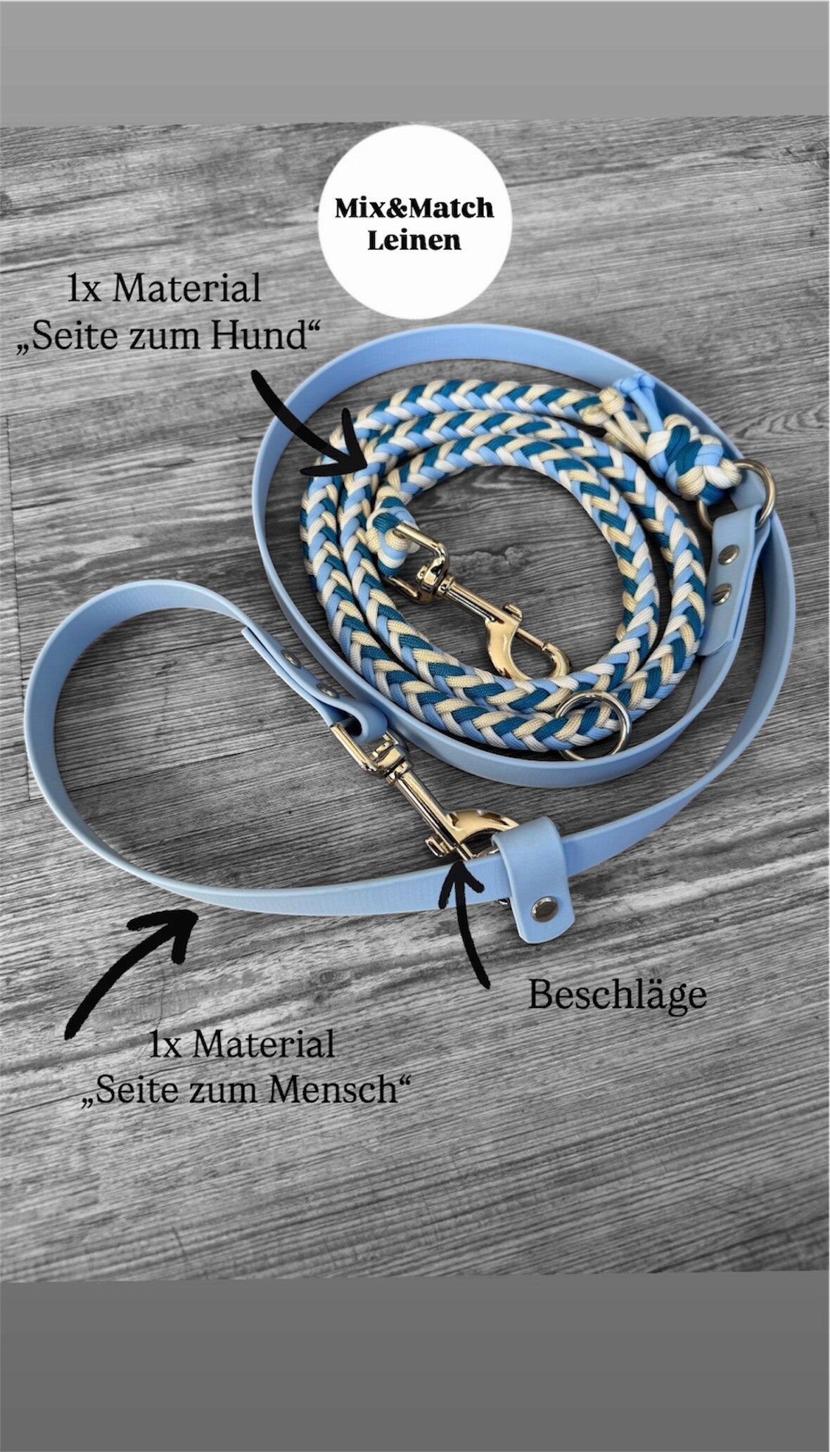 Mix&Match Crossbody Hundeleine