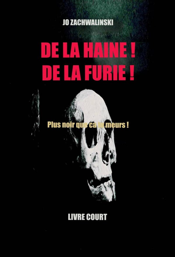 "DE LA HAINE ! DE LA FURIE !"